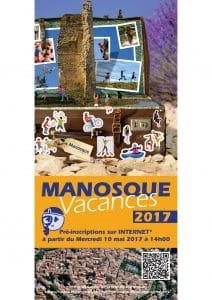 Plaquette Manosque-Vacances 2017