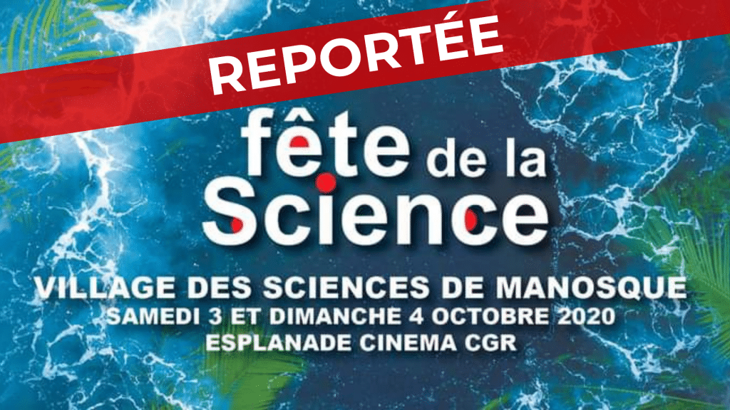 Fête de la Science reportée