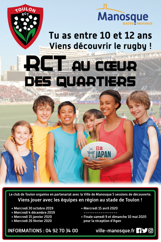 RCT au coeur des quartiers Manosque