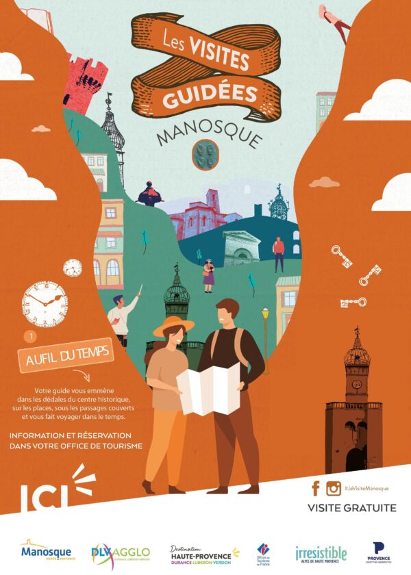 Visite guidée " Manosque au fil du temps, ses richesses historiques et patrimoniales "_Manosque
