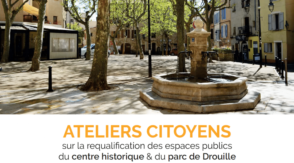 Ateliers citoyens requalification Manosque