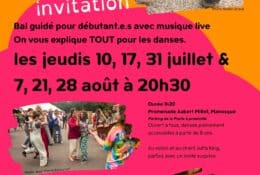 Le Bal des Pieds Gauches / Bal guidé pour débutants - Un été à Manosque_Manosque