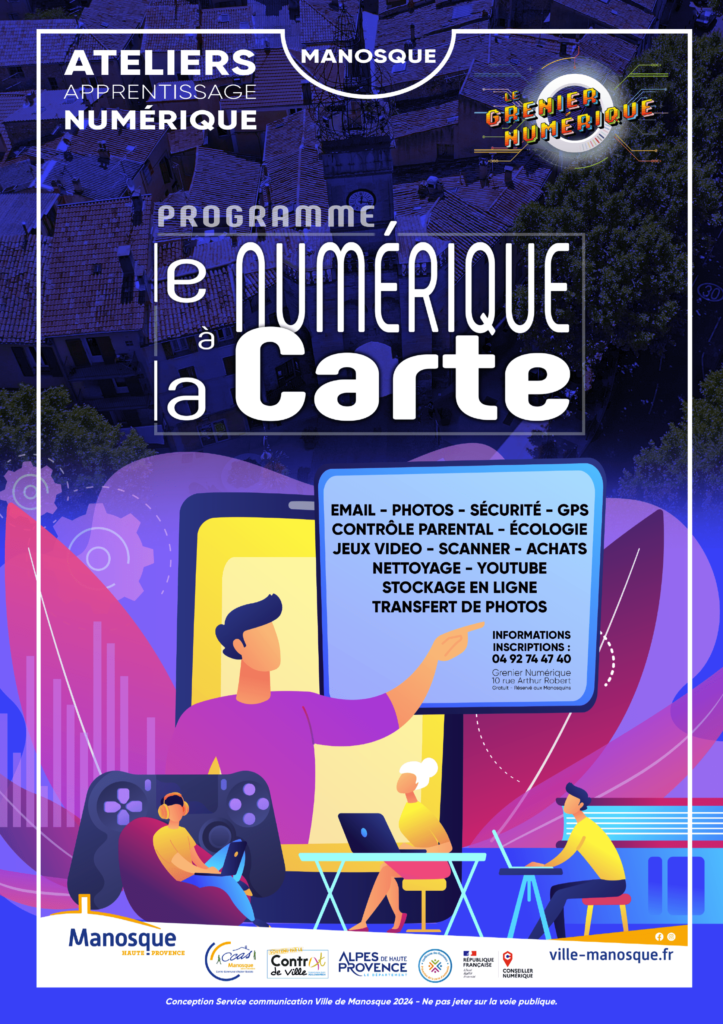 Le numérique à la carte Manosque