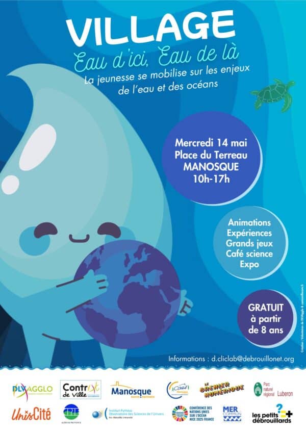 Affiche Village Eau d'ici Eau de là