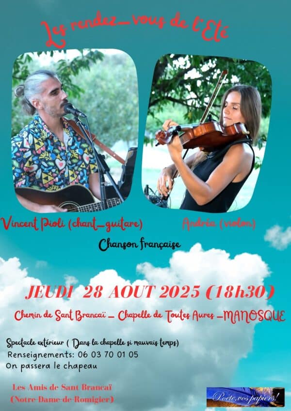 Vincent Pioli et Andréa