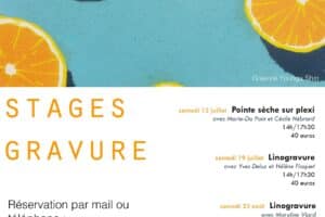Stage de gravure