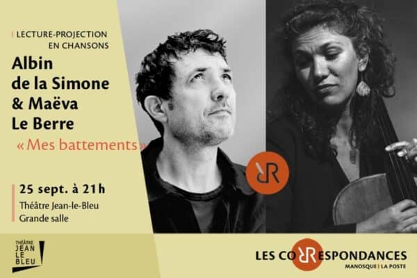 Lecture musicale et visuelle"Mes battements" de Albin de la Simone