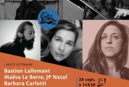 Sieste littéraire et acoustique avec Ariana Harwicz