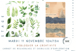 Aquarelle et mixed media