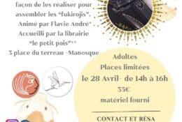 Atelier Reliure animé par Flavie André