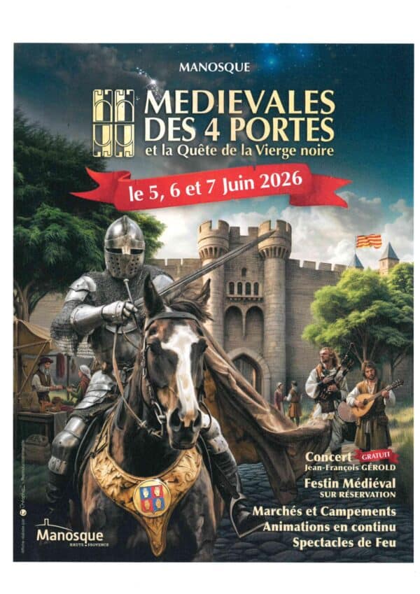 Les Médiévales des 4 portes et la quête de la vierge noire_Manosque