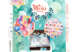 Stage aquarelle et mixed media . cartes ressources/carnet créatif