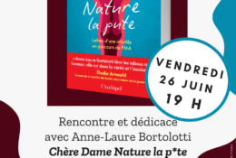 Affiche rencontre Anne Laure Bortolotti