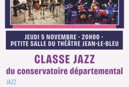 Classe Jazz du conservatoire départemental